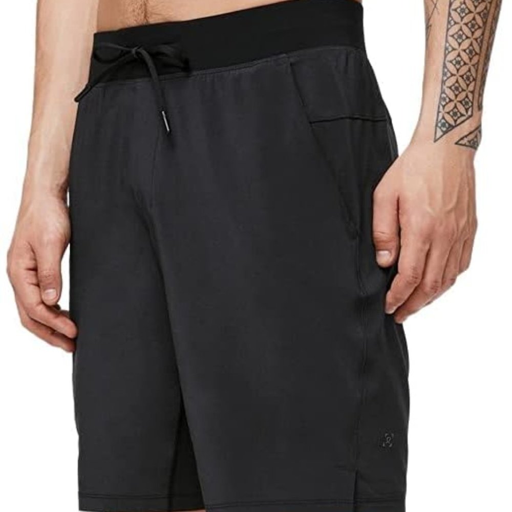 NEW LULULEMON Men's T.H.E. Short in Black size L